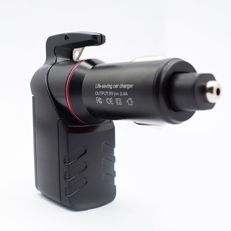 KTX-118419 Universal USB Emergency Escape Tool for Car Safety with Window Breaker Function