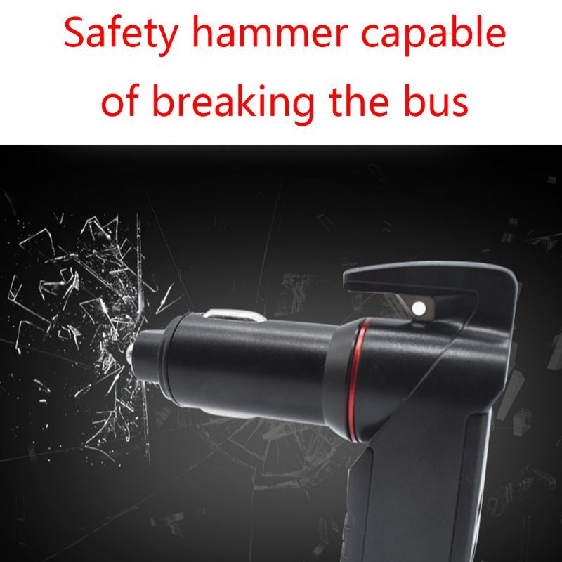 KTX-118419 Universal USB Emergency Escape Tool for Car Safety with Window Breaker Function