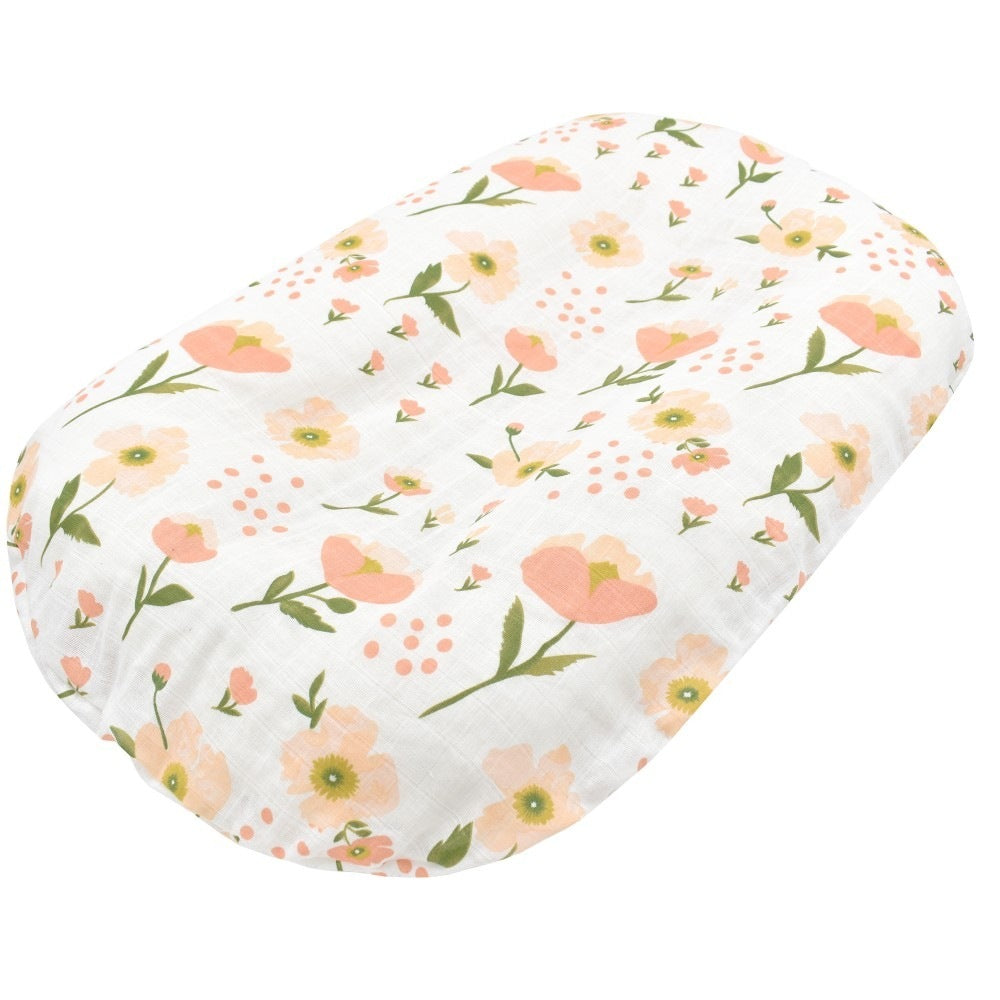 KTX-120467 Cotton Yarn Bionic Bed Change and Wash Cover - Dinosaur, Forest Animal, Japanese Banana Leaf Styles, 74x45cm