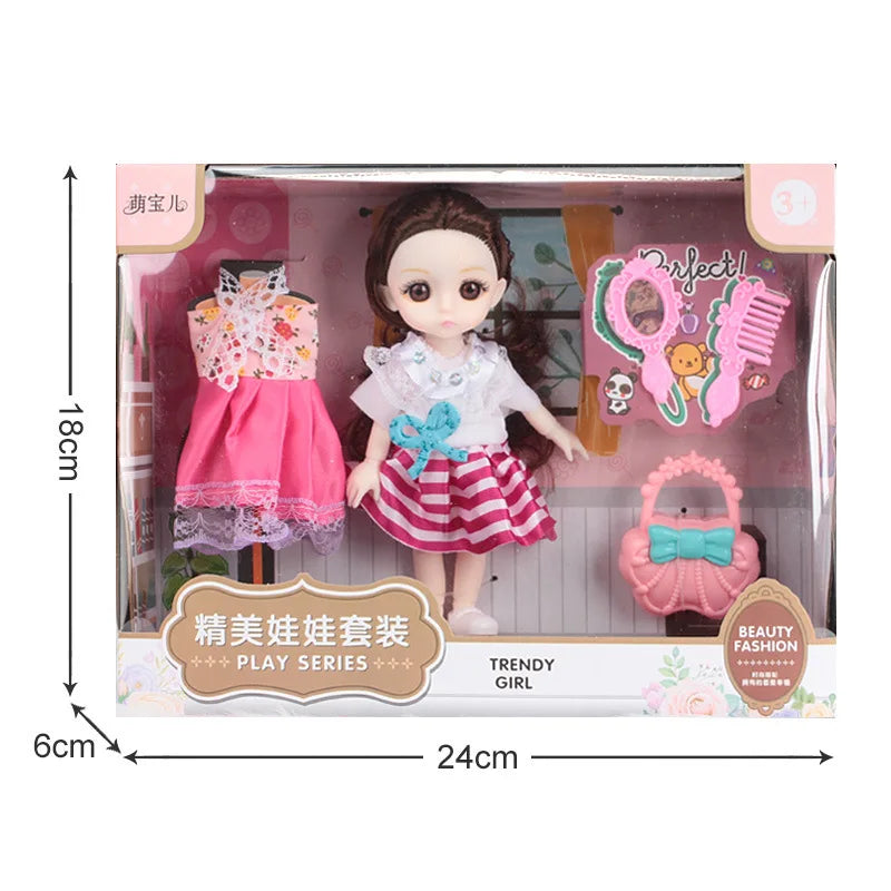 KTX-121491 Doll Playhouse Gift Set for Girls - Educational Toys for Ages 0-14