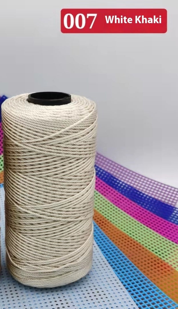 KTX-123795 Large Shaft Polypropylene Fiber Ice Silk Hollow Joint Wool Hook - 1.5mm Thickness, 100g Yarn