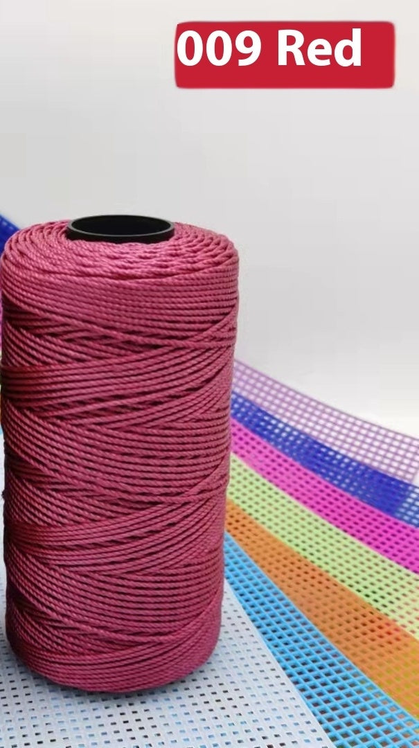 KTX-123795 Large Shaft Polypropylene Fiber Ice Silk Hollow Joint Wool Hook - 1.5mm Thickness, 100g Yarn