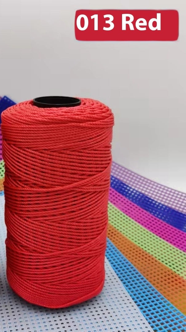 KTX-123795 Large Shaft Polypropylene Fiber Ice Silk Hollow Joint Wool Hook - 1.5mm Thickness, 100g Yarn
