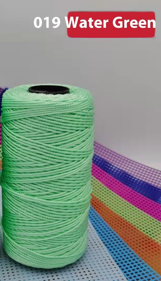 KTX-123795 Large Shaft Polypropylene Fiber Ice Silk Hollow Joint Wool Hook - 1.5mm Thickness, 100g Yarn