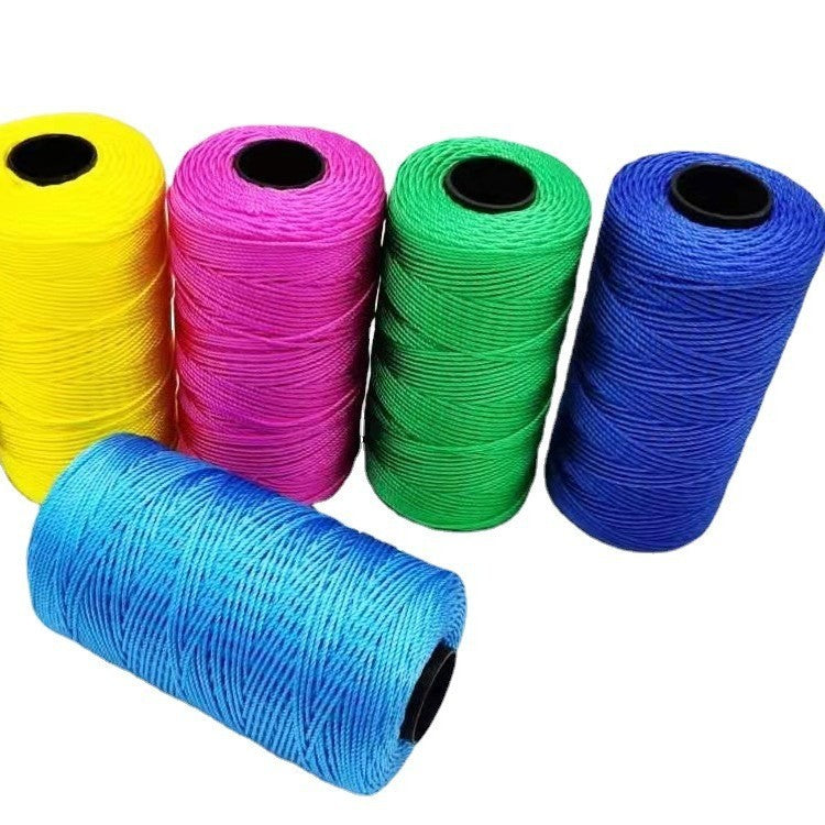 KTX-123795 Large Shaft Polypropylene Fiber Ice Silk Hollow Joint Wool Hook - 1.5mm Thickness, 100g Yarn