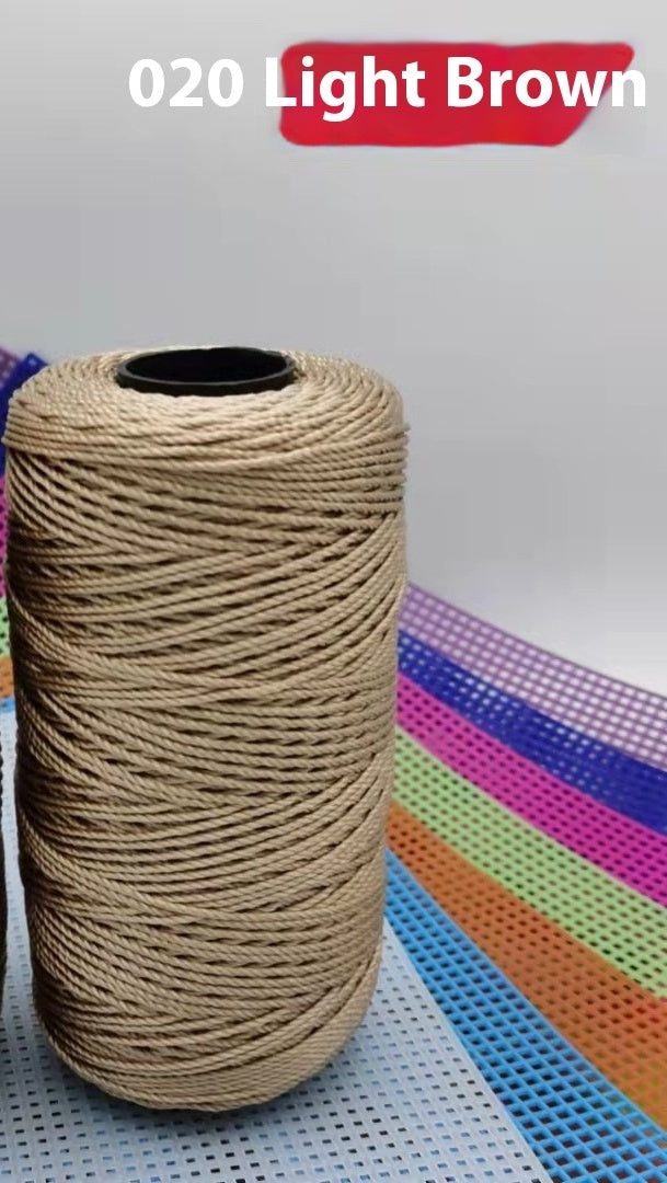 KTX-123795 Large Shaft Polypropylene Fiber Ice Silk Hollow Joint Wool Hook - 1.5mm Thickness, 100g Yarn