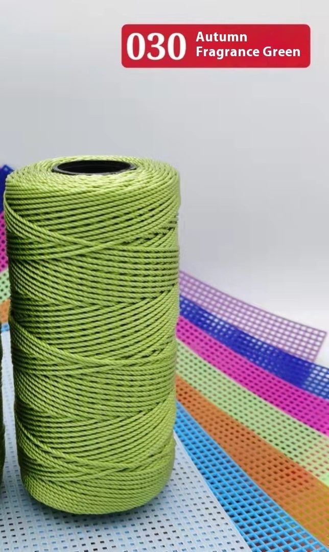 KTX-123795 Large Shaft Polypropylene Fiber Ice Silk Hollow Joint Wool Hook - 1.5mm Thickness, 100g Yarn