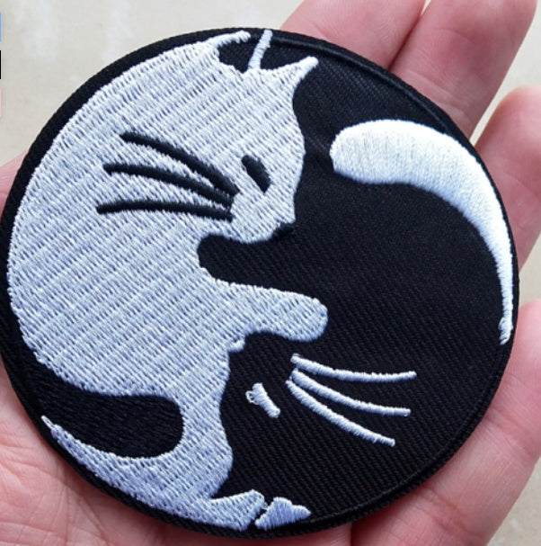 KTX-124947 Animal Cartoon Patch Stickers for Clothing, Accessories, and Luggage – Polyester Fabric