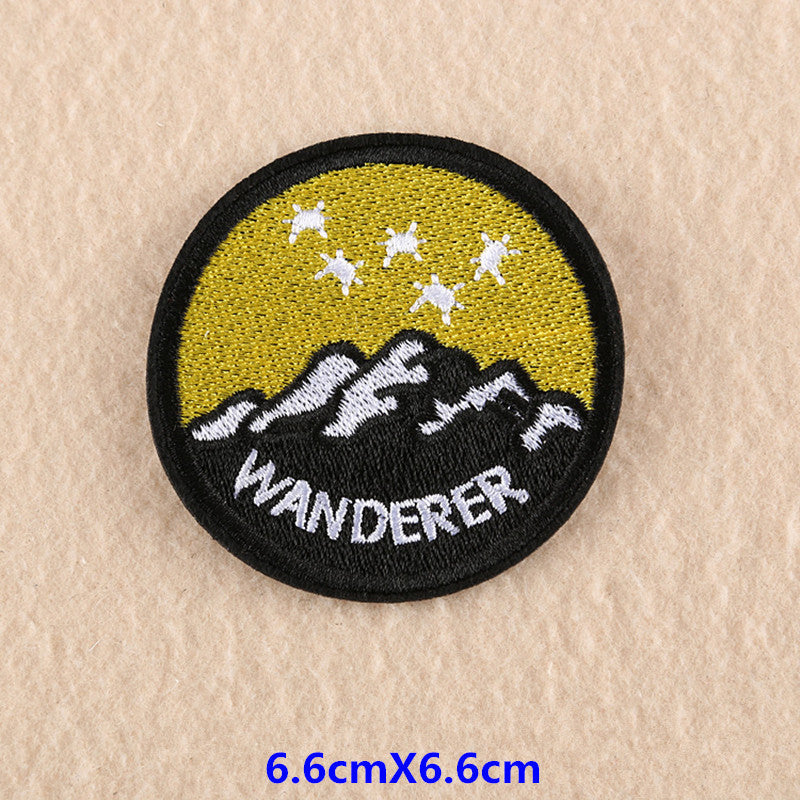 KTX-124947 Animal Cartoon Patch Stickers for Clothing, Accessories, and Luggage – Polyester Fabric