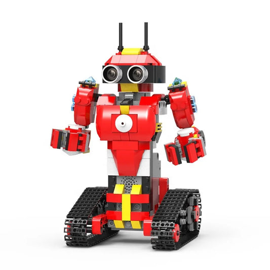 Intelligent Programmable Building Blocks Robot Toy for Kids Ages 5-13 - DIY Battery Operated STEM Fun