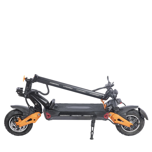 KTX-126291 SMD-Z6 2000W Dual Motor Off-Road Electric Scooter, 30-70km Range, Max Speed 65km/h, 150kg Capacity, Foldable Design