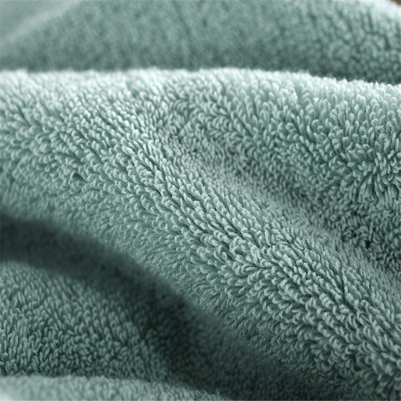 KTX-126995 Egyptian Cotton Bathroom Towel - 40x75cm, Thick, Highly Absorbent, Jacquard Design