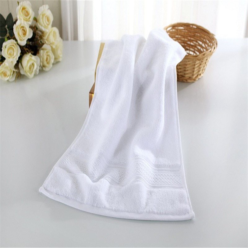 KTX-126995 Egyptian Cotton Bathroom Towel - 40x75cm, Thick, Highly Absorbent, Jacquard Design