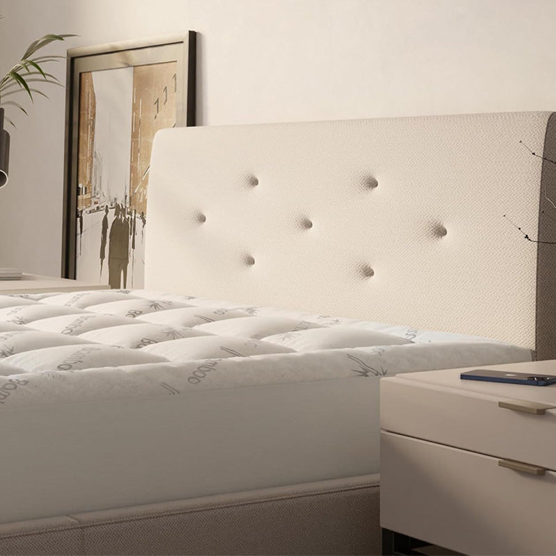 KTX-128467 Comfortable Three-Dimensional Soft Seat Cover for Single and Double Beds - Cotton Material, Various Sizes Available