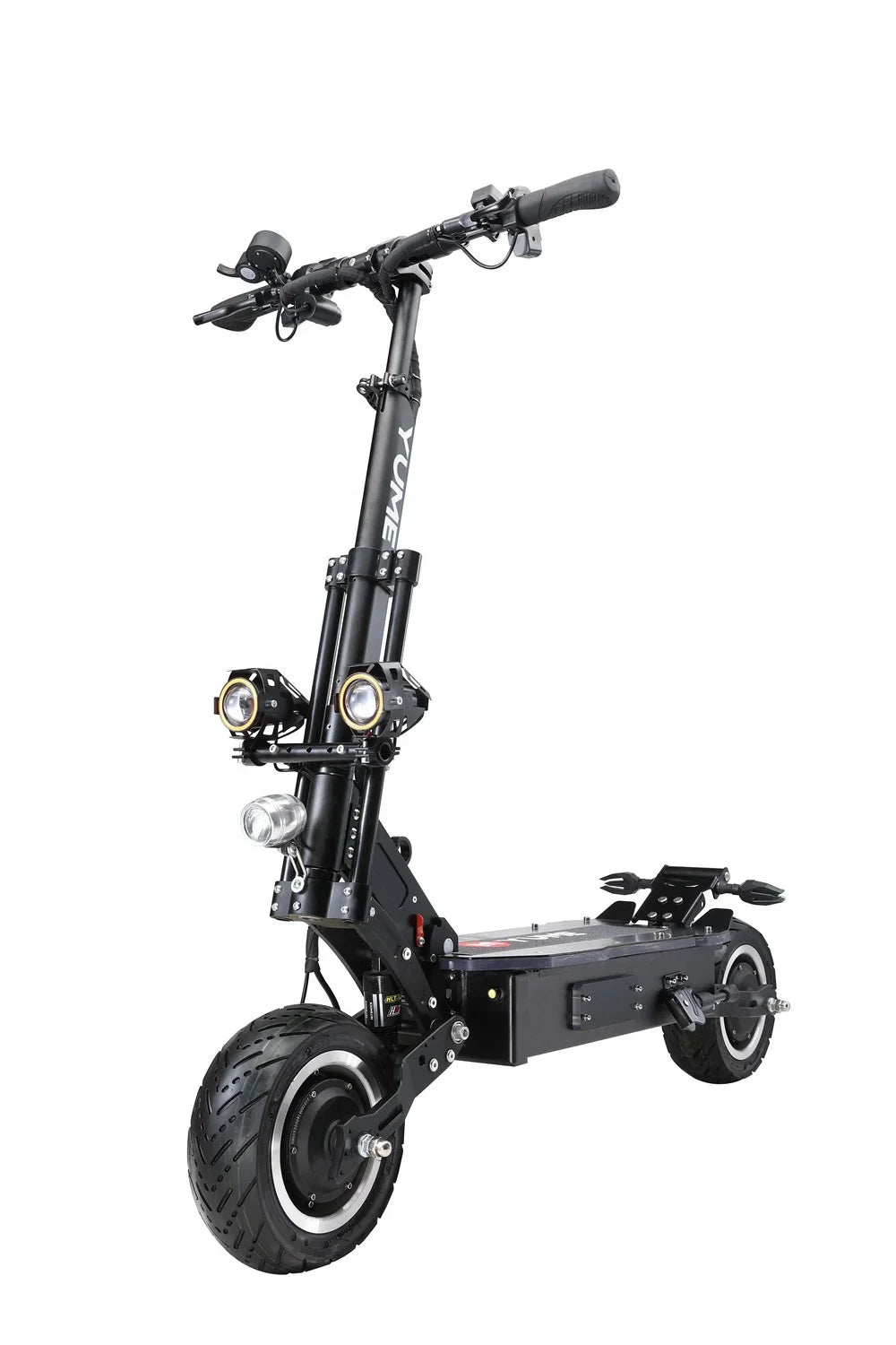 KTX-128915 High-Powered 5000W Electric Scooter with 60V Battery, Dual Motors, 11-Inch Wheels, and Foldable Design