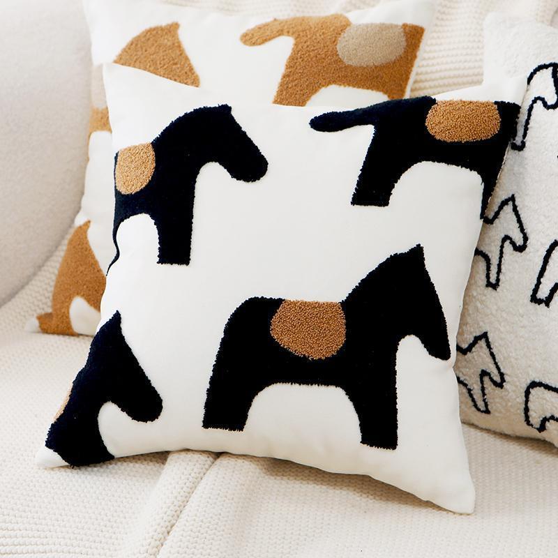 KTX-130771 Cute Cushion Covers for Kids' Sofas and Beds - Various Animal Designs