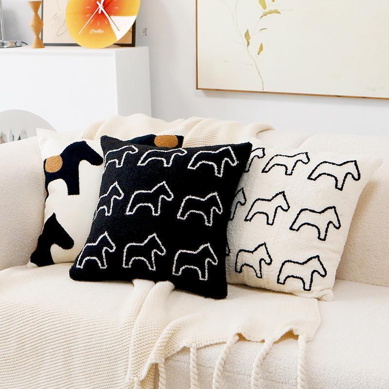 KTX-130771 Cute Cushion Covers for Kids' Sofas and Beds - Various Animal Designs