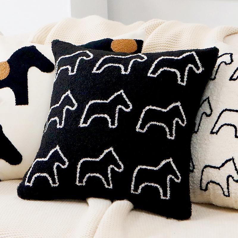 KTX-130771 Cute Cushion Covers for Kids' Sofas and Beds - Various Animal Designs