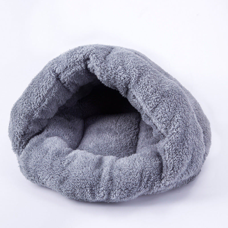 KTX-131155 Cozy Cloth Pet Nest Bed for All Seasons - 26x24x5cm