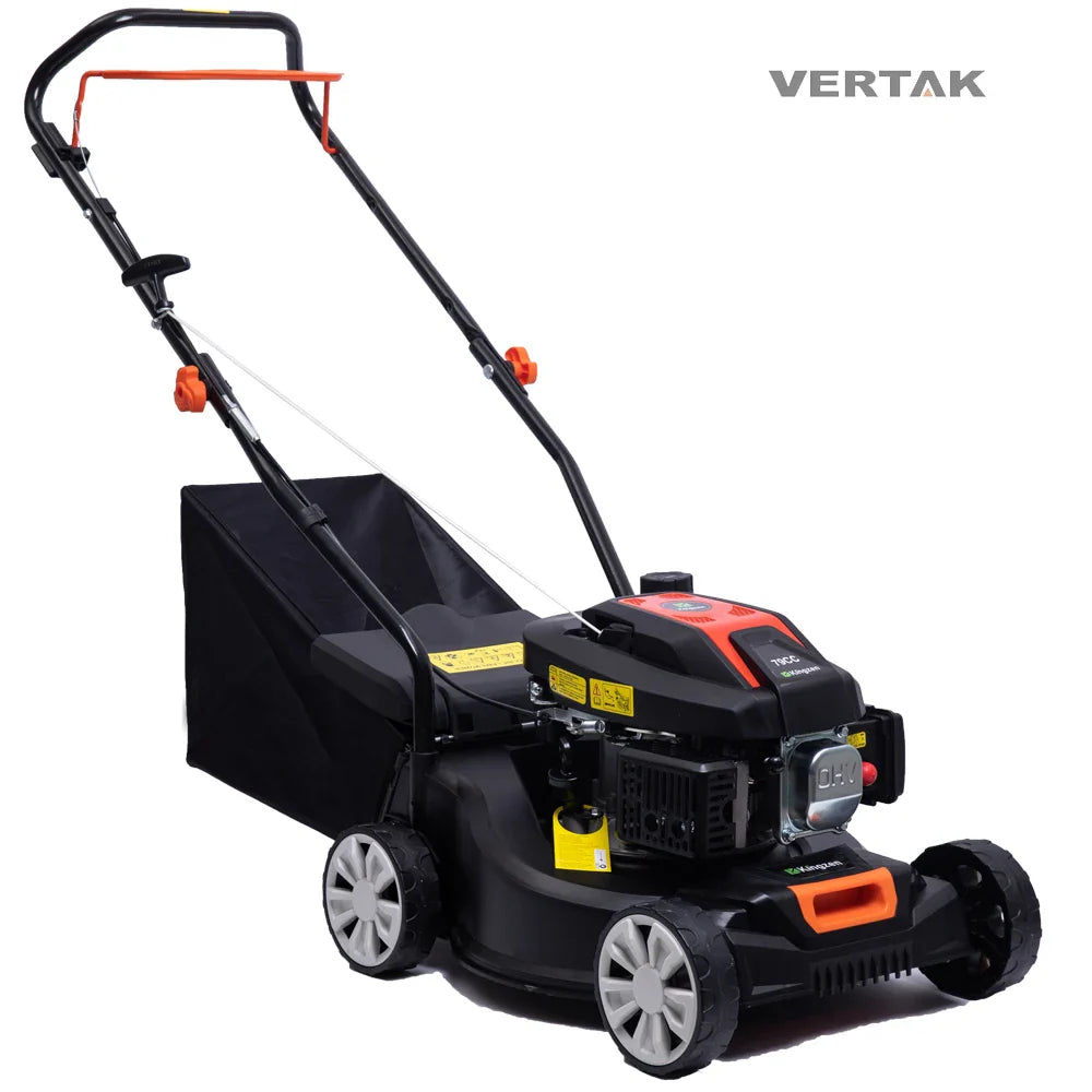 KTX-132371 79.8cc Diesel Engine Lawn Mower - 4 Wheel Walk-Behind Grass Cutter
