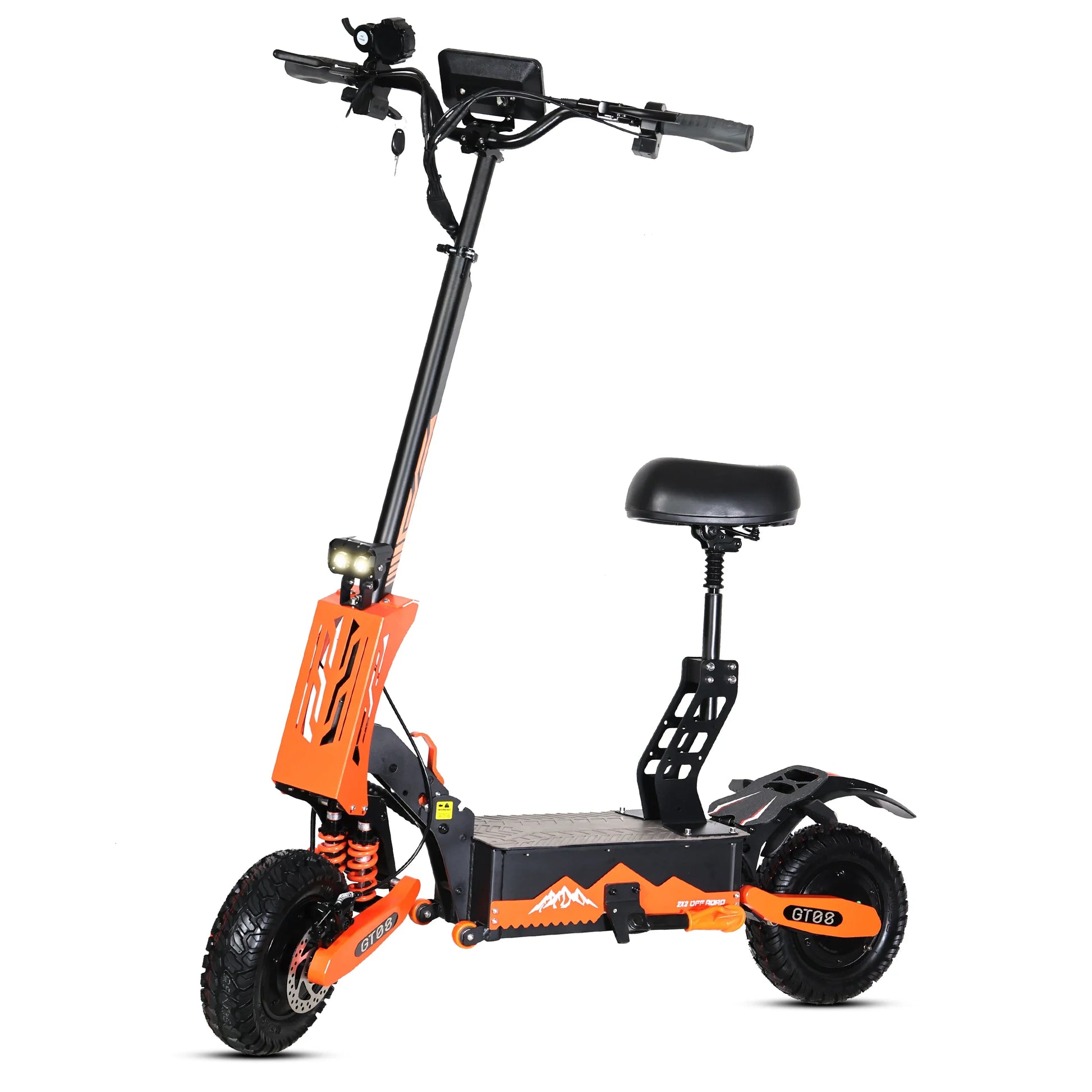 KTX-133523 11 Inch Dual Motor Electric Scooter, 70 km/h Max Speed, 200 kg Load Capacity, 65 km Range, Aluminum Frame