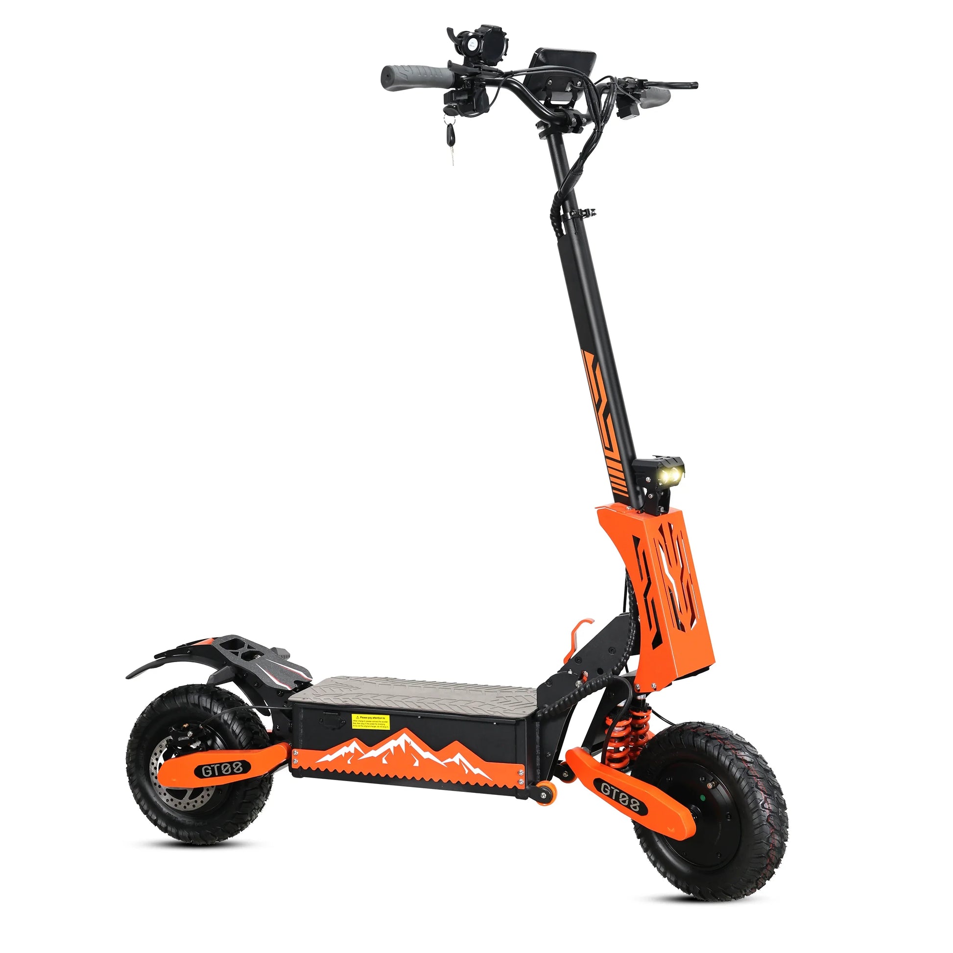 KTX-133523 11 Inch Dual Motor Electric Scooter, 70 km/h Max Speed, 200 kg Load Capacity, 65 km Range, Aluminum Frame