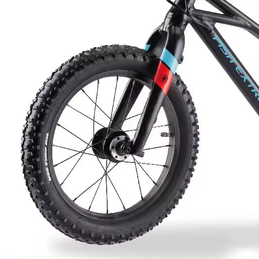 KTX-133587 16-Inch 3-in-1 Aluminum Alloy Electric Balance Bike for Kids Aged 5-8 - 350W Motor, Mechanical Disc Brake, 30KM Range