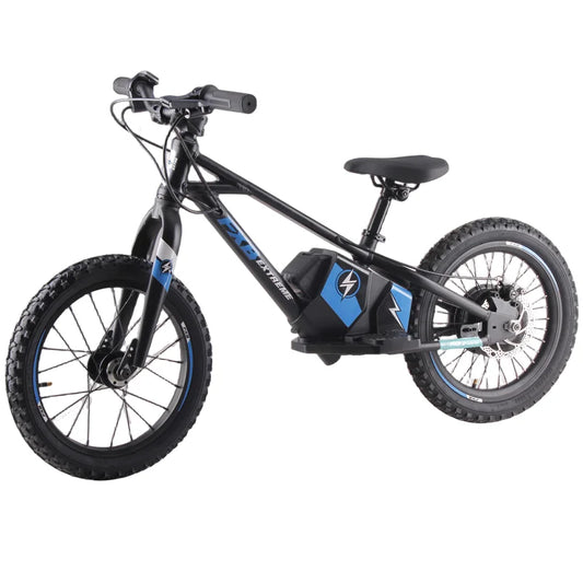 KTX-133587 16-Inch 3-in-1 Aluminum Alloy Electric Balance Bike for Kids Aged 5-8 - 350W Motor, Mechanical Disc Brake, 30KM Range