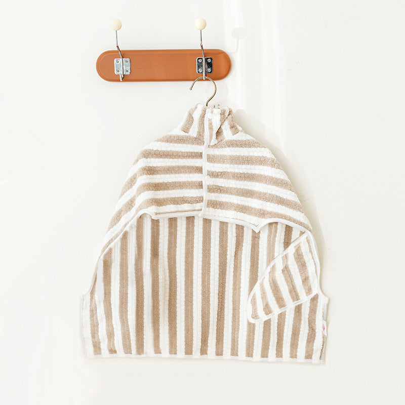 KTX-135891 Extra Large Quick-Drying Dog and Cat Bathrobe in Corn Velvet - Milo Grey, Oli Pink, Pau Brown