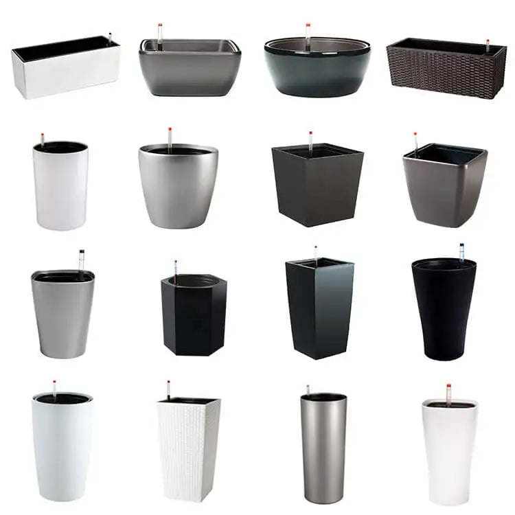 KTX-136979 Large Outdoor Plant Pots for Preserved Roses - Decorative Garden Planters