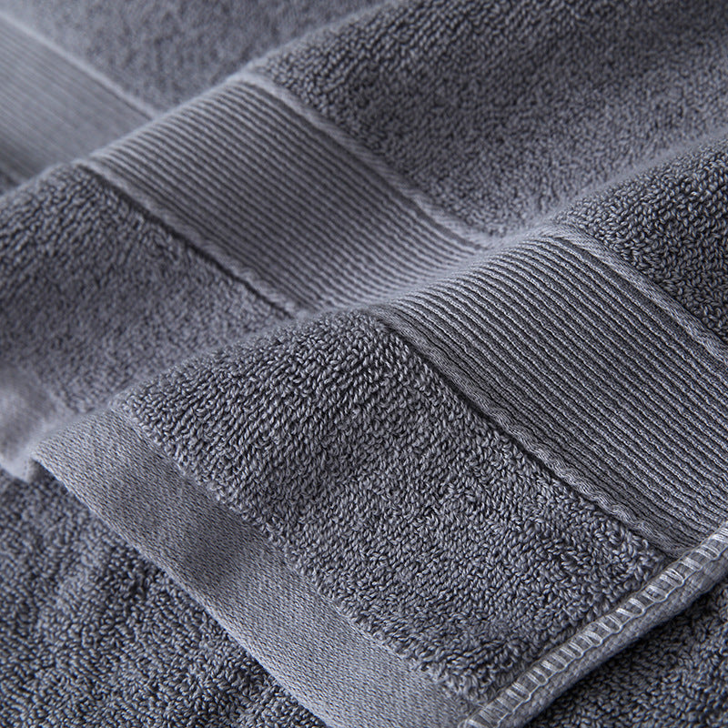 KTX-137043 Pure Cotton Quick-Drying Bath Towel - Absorbent, Soft, and Durable in Various Colors