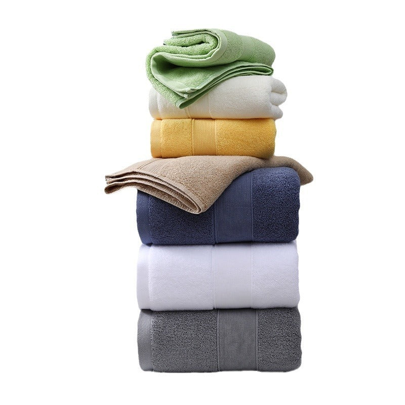 KTX-137043 Pure Cotton Quick-Drying Bath Towel - Absorbent, Soft, and Durable in Various Colors