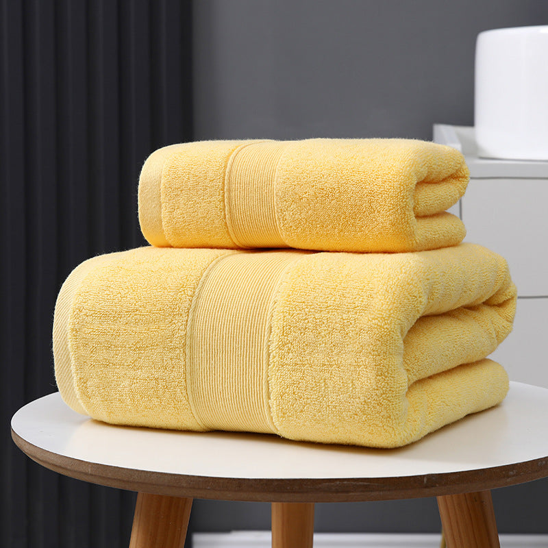 KTX-137043 Pure Cotton Quick-Drying Bath Towel - Absorbent, Soft, and Durable in Various Colors
