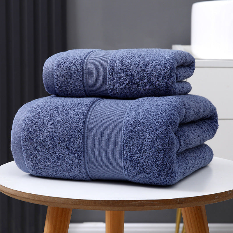 KTX-137043 Pure Cotton Quick-Drying Bath Towel - Absorbent, Soft, and Durable in Various Colors