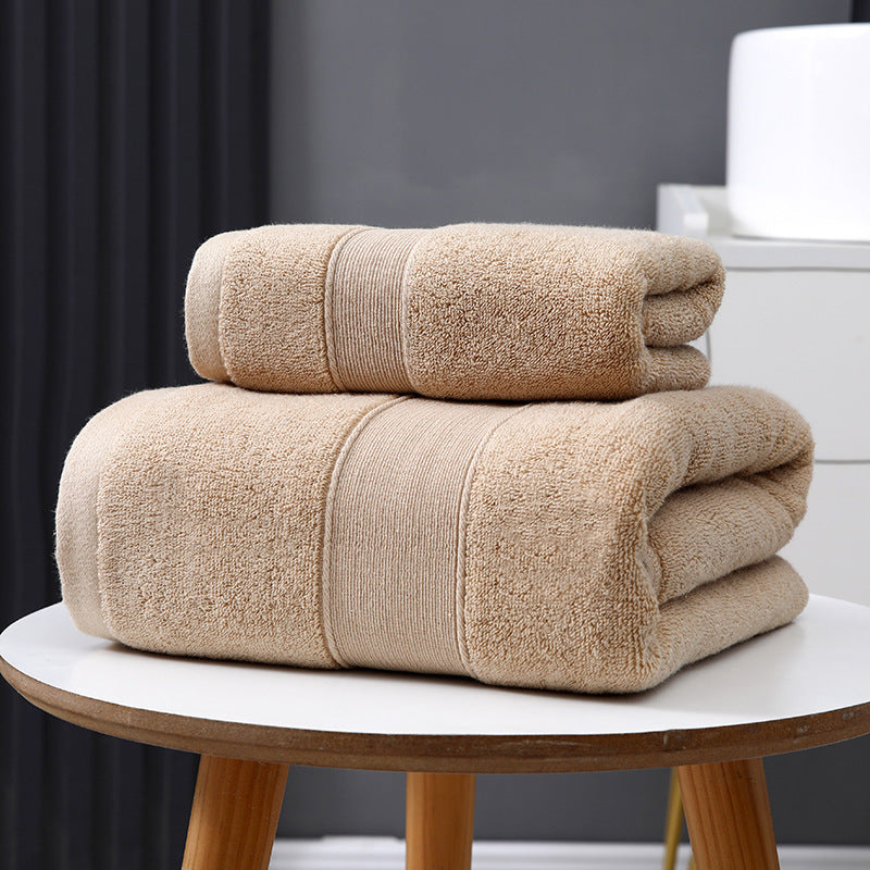 KTX-137043 Pure Cotton Quick-Drying Bath Towel - Absorbent, Soft, and Durable in Various Colors