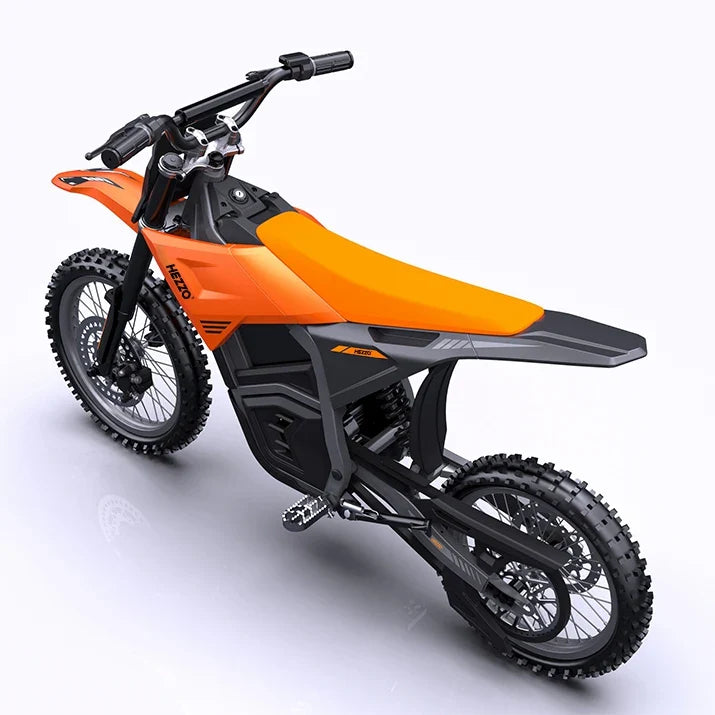 KTX-137555 60V 3500W Electric Dirtbike for Teens - 14-Inch Off-Road Tires, Aluminum Frame, Max Speed 65KM/H