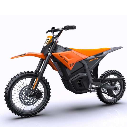 KTX-137555 60V 3500W Electric Dirtbike for Teens - 14-Inch Off-Road Tires, Aluminum Frame, Max Speed 65KM/H