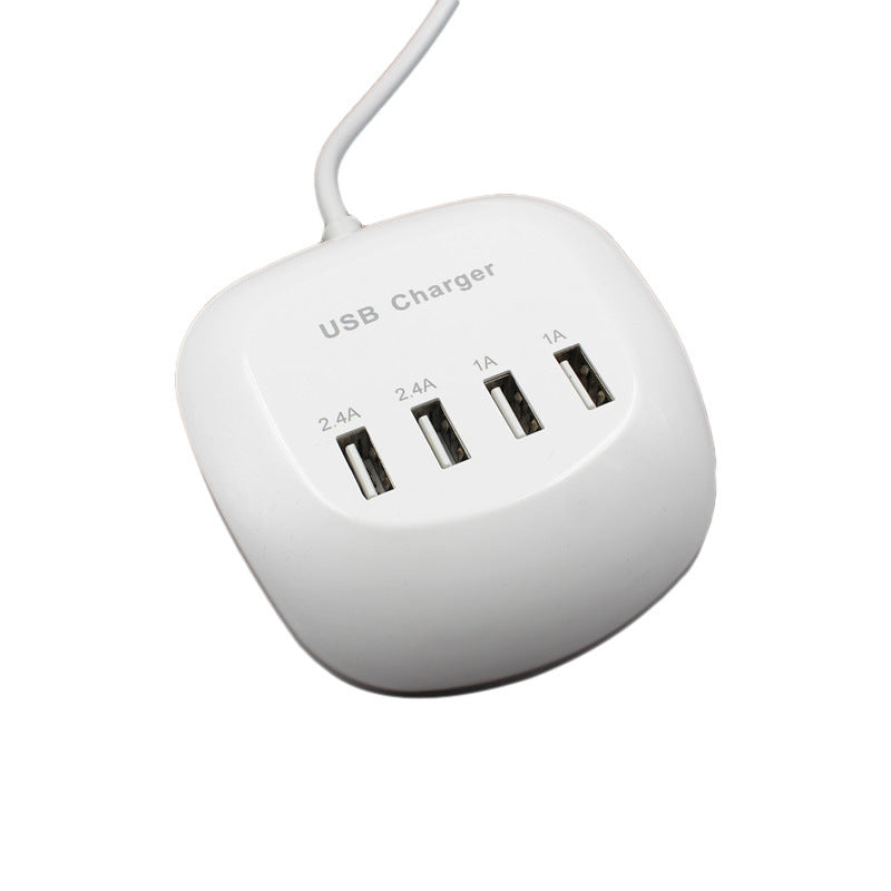 KTX-137683 Universal USB Wall Charger - 220V Input, 5V Output, 2400mA for iPhone, iPad, Camera and More