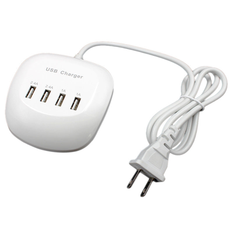 KTX-137683 Universal USB Wall Charger - 220V Input, 5V Output, 2400mA for iPhone, iPad, Camera and More