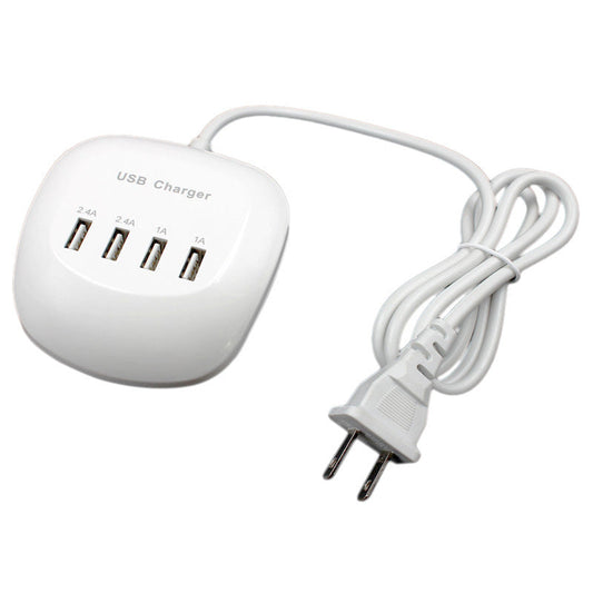 KTX-137683 Universal USB Wall Charger - 220V Input, 5V Output, 2400mA for iPhone, iPad, Camera and More
