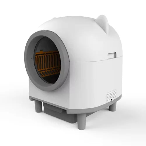 KTX-138067 Large Automatic Self-Cleaning Cat Litter Box with Safety Anti-Pinch Design, 80L Capacity