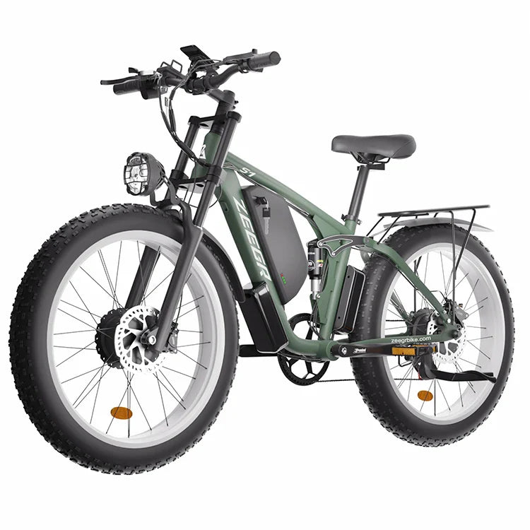 KTX-138323 Electric Bicycle 26 inch Aluminum Alloy Frame 48V 2000W E-Bike with Hydraulic Disc Brakes and 7 Speed Gears