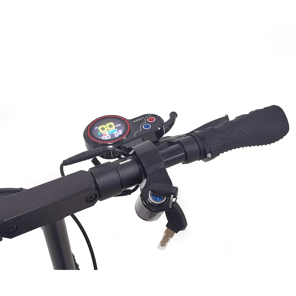 KTX-140947 800W 10-Inch Foldable Electric Scooter with 50km/h Max Speed, Long Range Up to 70km, Full Suspension, Waterproof Design