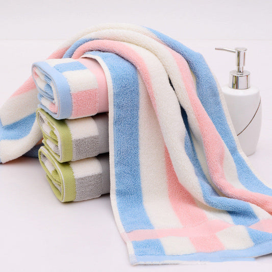 KTX-141651 Thickened 32-Strand Cotton Sports Towel - 34x75 cm