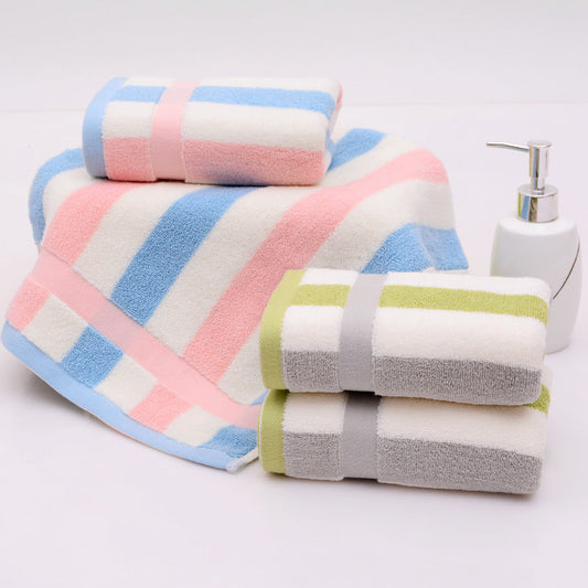 KTX-141651 Thickened 32-Strand Cotton Sports Towel - 34x75 cm