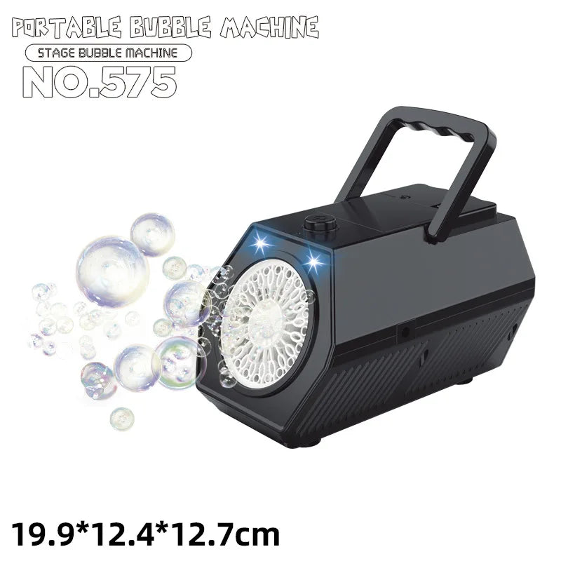 KTX-141907 Automatic 40-Hole Bubble Blower for Kids' Outdoor Fun and Indoor Parties