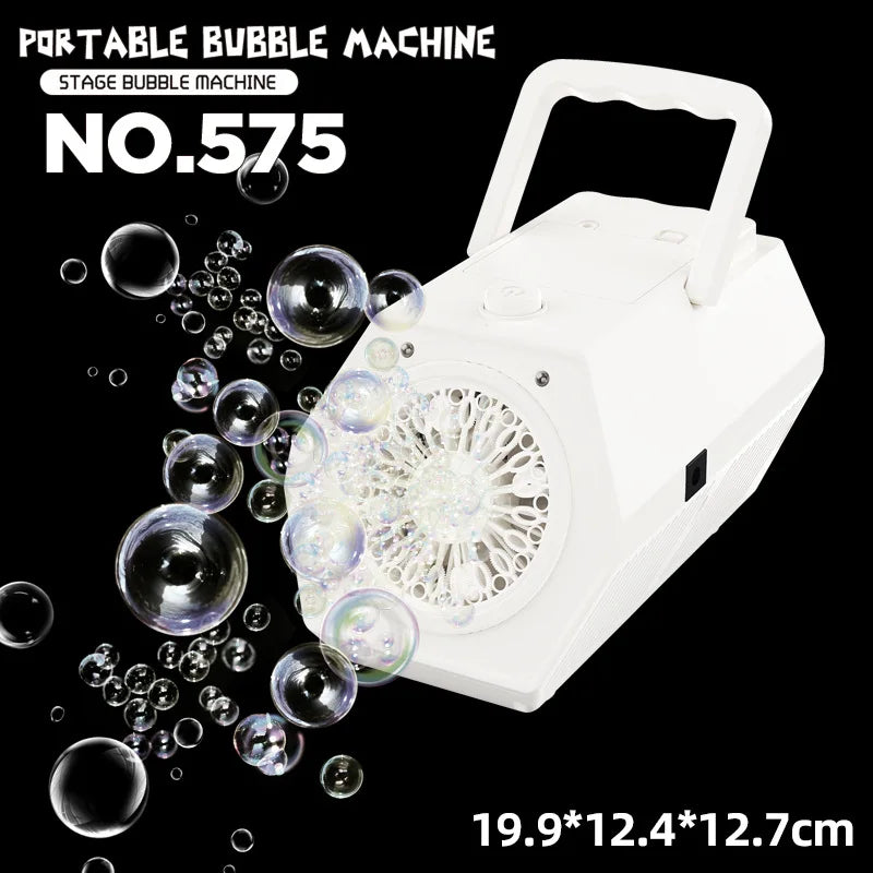 KTX-141907 Automatic 40-Hole Bubble Blower for Kids' Outdoor Fun and Indoor Parties
