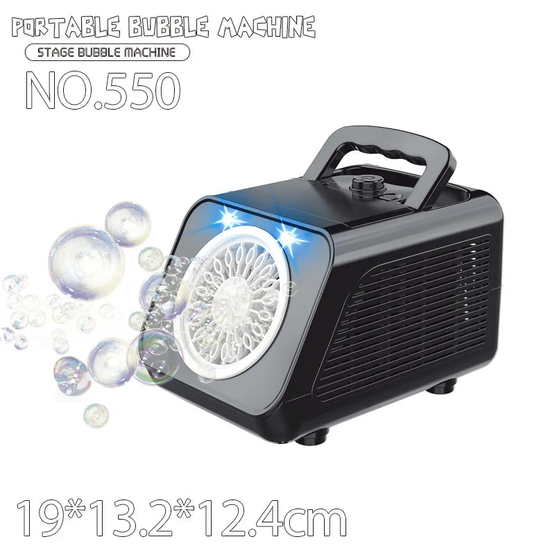 KTX-141907 Automatic 40-Hole Bubble Blower for Kids' Outdoor Fun and Indoor Parties