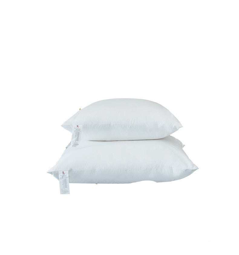 KTX-141907 Goose Feather Cotton Back Pillow - Modern Simplicity Cushion, Various Sizes Available