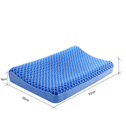 KTX-143379 Breathable Rectangular Pectin Pillow for Cervical Spine Support - 52x35x8cm